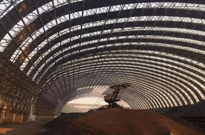 鞍山概述原料场封闭技术的特点和类型